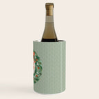 Happy Holidays Christmas Wreath Wine Chiller Gallery Image 3
