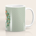 Happy Holidays Christmas Wreath Coffee Mug Gallery Image 1