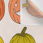 Rainbow Jack O Lanterns Wall Tapestry Gallery Image 3