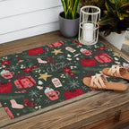 Merry Christmas Outdoor Rug Gallery Image 2