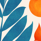 Teal Garden Sunset Coffee Mug Gallery Image 2