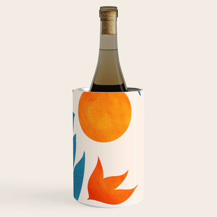 Teal Garden Sunset Wine Chiller Gallery Image 3