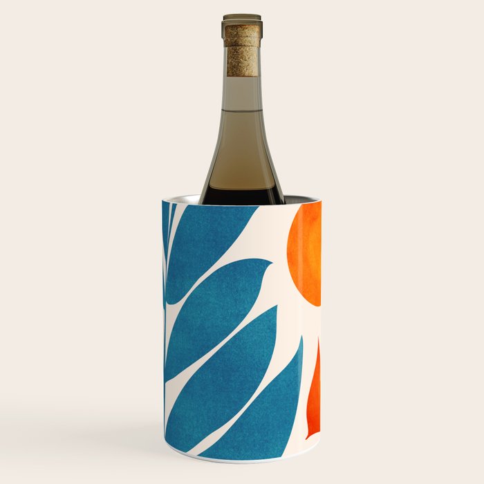Teal Garden Sunset Wine Chiller Gallery Image 1