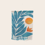Teal Garden Sunset Wall Hanging Gallery Image 1