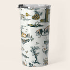Yellowstone National Park Travel Pattern Design Travel Mug Gallery Image 3