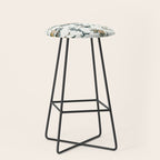 Yellowstone National Park Travel Pattern Design Stool Gallery Image 1
