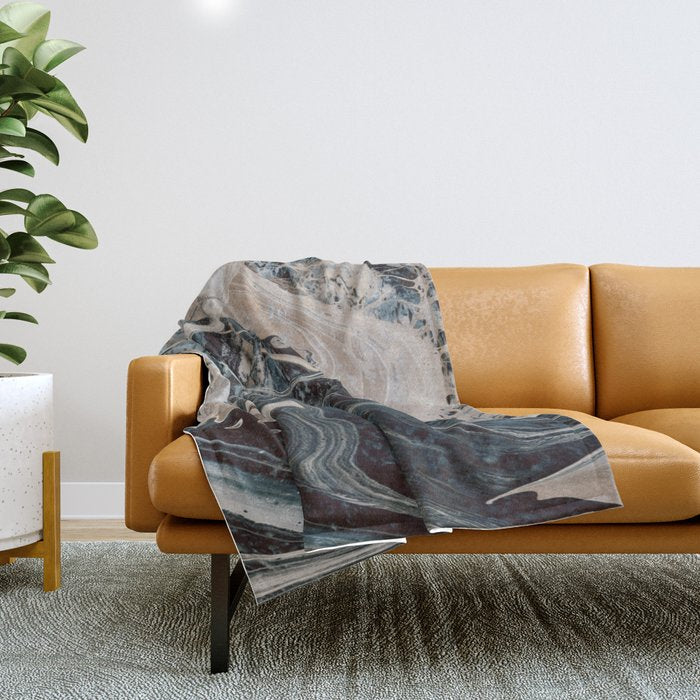 Marble Throw Blanket Gallery Image 1