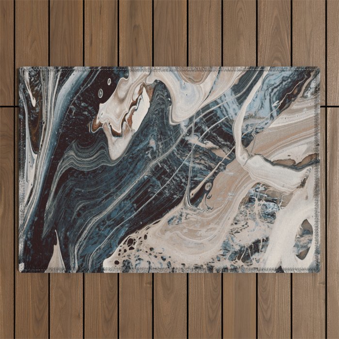 Marble Outdoor Rug Gallery Image 1