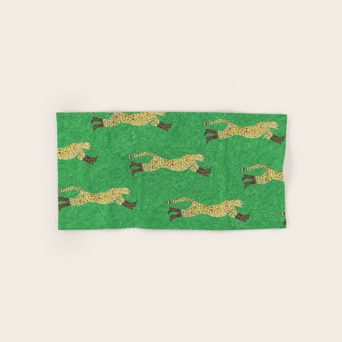 Florence the Cowgirl Cheetah Bath Towel Gallery Image 1