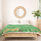 Florence the Cowgirl Cheetah Duvet Cover Gallery Image 3