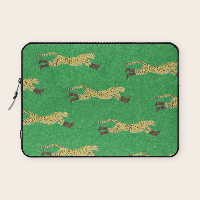 Florence the Cowgirl Cheetah Laptop Sleeve Gallery Image 1