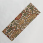 William Morris Rose and Rose, William Morris floral design  Yoga Mat Gallery Image 1