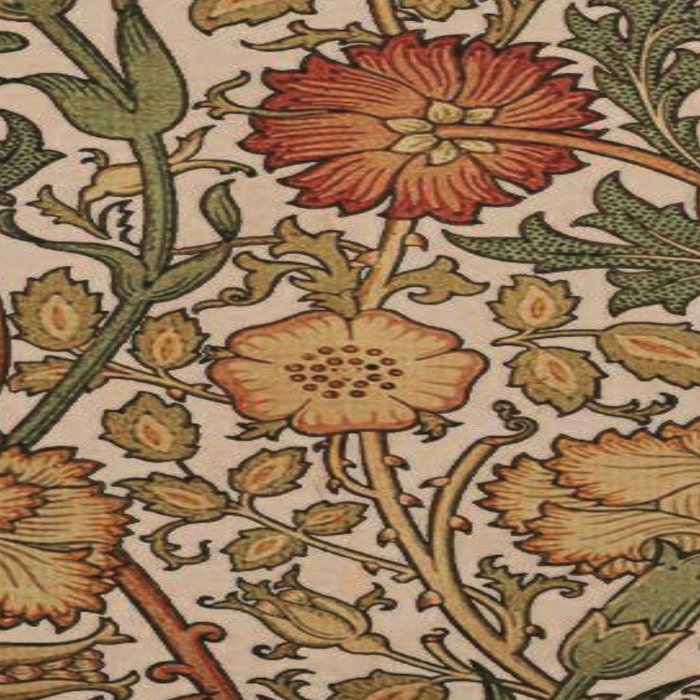 William Morris Rose and Rose, William Morris floral design  Coffee Mug Gallery Image 2