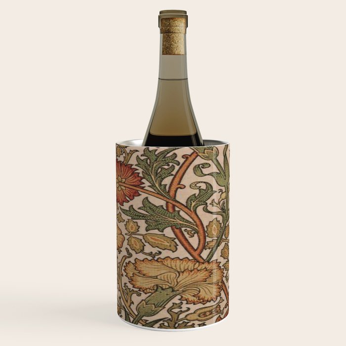William Morris Rose and Rose, William Morris floral design  Wine Chiller Gallery Image 3