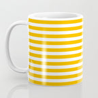 Striped Yellow Coffee Mug Gallery Image 3