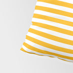Striped Yellow Pillow Sham Gallery Image 4