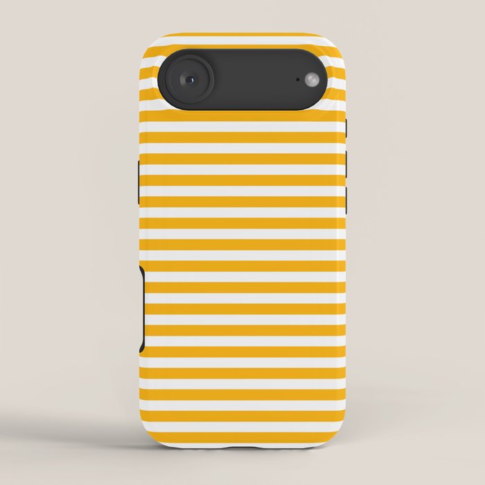 Striped Yellow iPhone Case Gallery Image 2