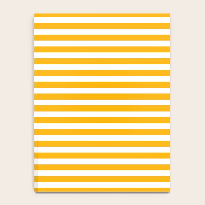 Striped Yellow Notebook Gallery Image 4