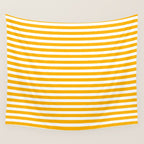 Striped Yellow Wall Tapestry Gallery Image 4