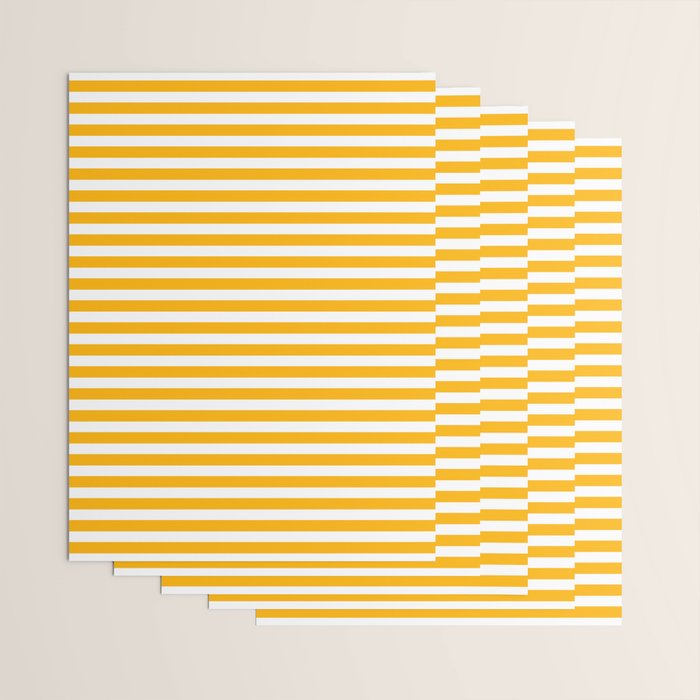 Striped Yellow Wrapping Paper Gallery Image 3
