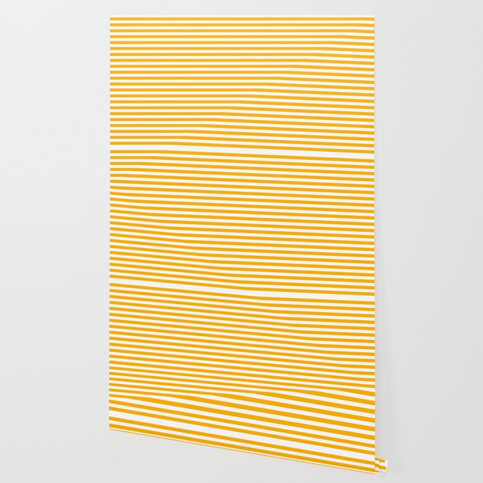 Striped Yellow Wallpaper Gallery Image 2