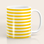 Striped Yellow Coffee Mug Gallery Image 1