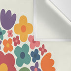 Floral Hedgehog Wall Tapestry Gallery Image 3