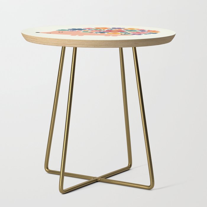 Floral Hedgehog Side Table Gallery Image 1