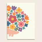 Floral Hedgehog Notebook Gallery Image 4