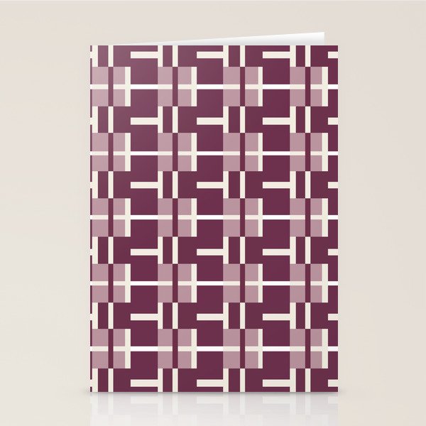 Vintage Geometric Harmony Stationery Card Gallery Image 1