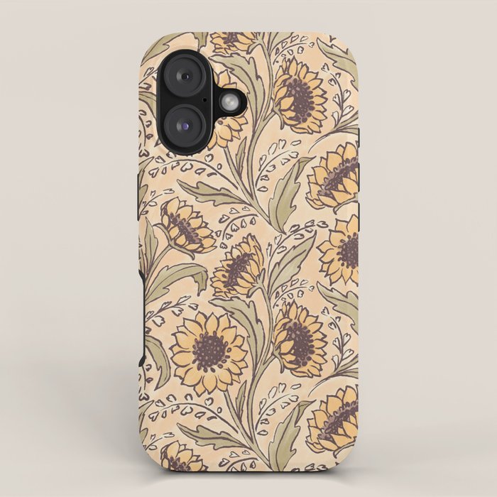Sunflowers - gold iPhone Case Gallery Image 1