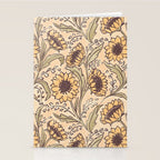 Sunflowers - gold Stationery Card Gallery Image 2