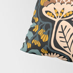 Stockholm garden night black and blue Pillow Sham Gallery Image 4