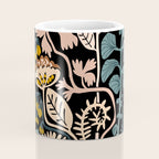 Stockholm garden night black and blue Coffee Mug Gallery Image 4