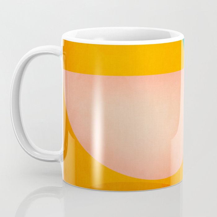 abstract painterly mid century shapes 2 Coffee Mug Gallery Image 3