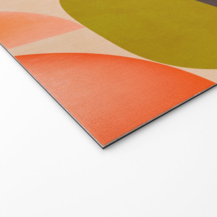 abstract painterly mid century shapes 2 Welcome Mat Gallery Image 2