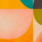 abstract painterly mid century shapes 2 Coffee Mug Gallery Image 2