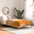abstract painterly mid century shapes 2 Comforter Gallery Image 2