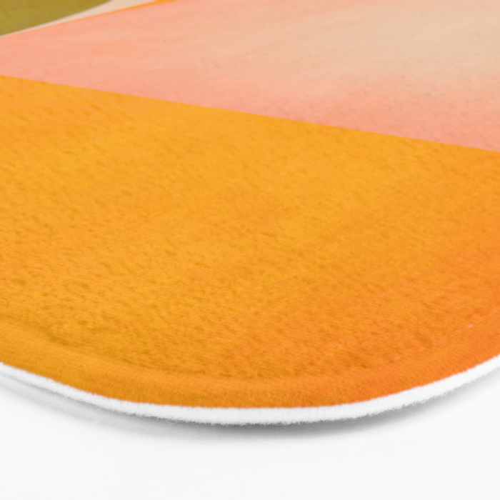 abstract painterly mid century shapes 2 Bath Mat Gallery Image 3