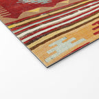 Çal  Antique Turkish Kilim Print Welcome Mat Gallery Image 2