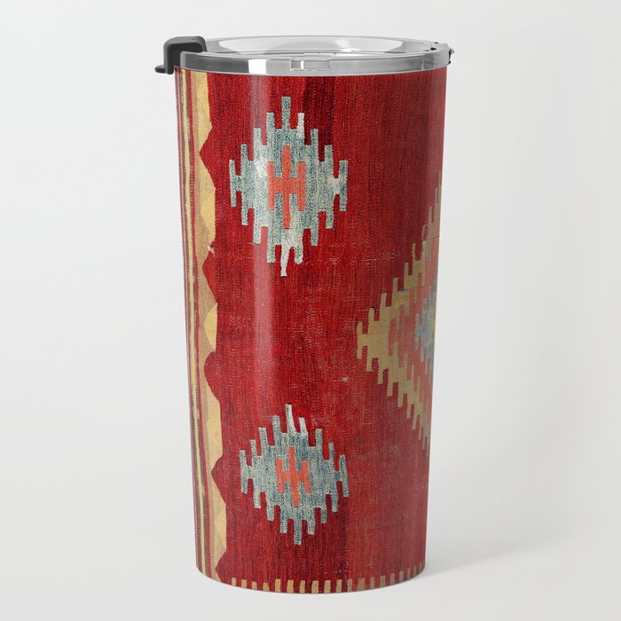 Çal  Antique Turkish Kilim Print Travel Mug Gallery Image 3