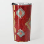 Çal  Antique Turkish Kilim Print Travel Mug Gallery Image 3