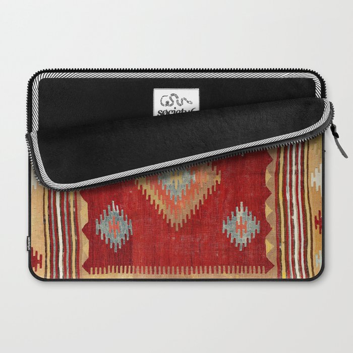 Çal  Antique Turkish Kilim Print Laptop Sleeve Gallery Image 2
