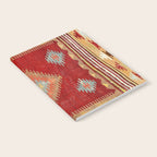 Çal  Antique Turkish Kilim Print Notebook Gallery Image 2