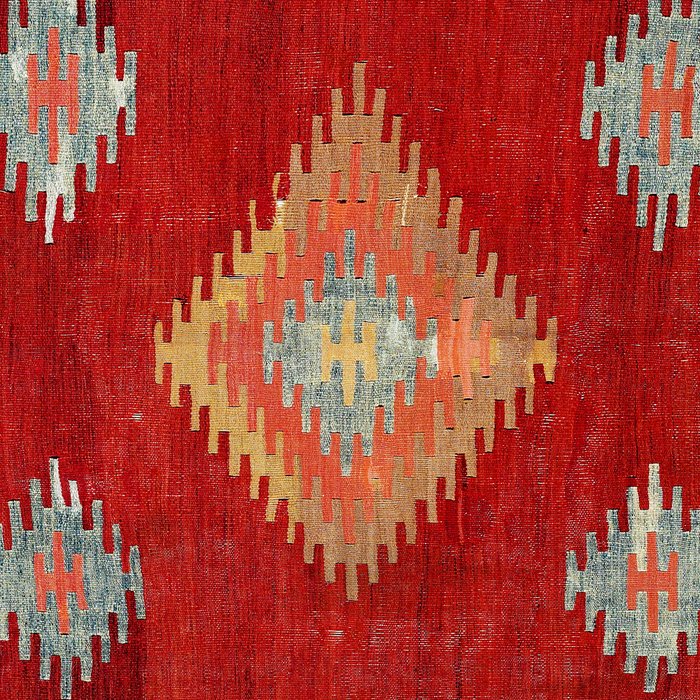 Çal  Antique Turkish Kilim Print Coffee Mug Gallery Image 2