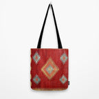 Çal  Antique Turkish Kilim Print Tote Bag Gallery Image 2