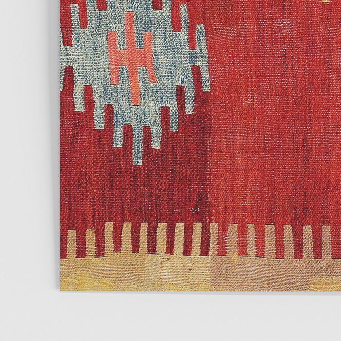 Çal  Antique Turkish Kilim Print Poster Gallery Image 3