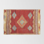 Çal  Antique Turkish Kilim Print Rug Gallery Image 2