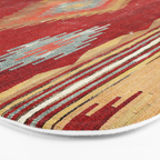 Çal  Antique Turkish Kilim Print Bath Mat Gallery Image 3