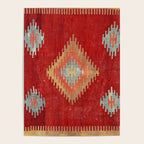Çal  Antique Turkish Kilim Print Poster Gallery Image 4